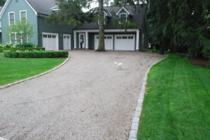 gravel driveway